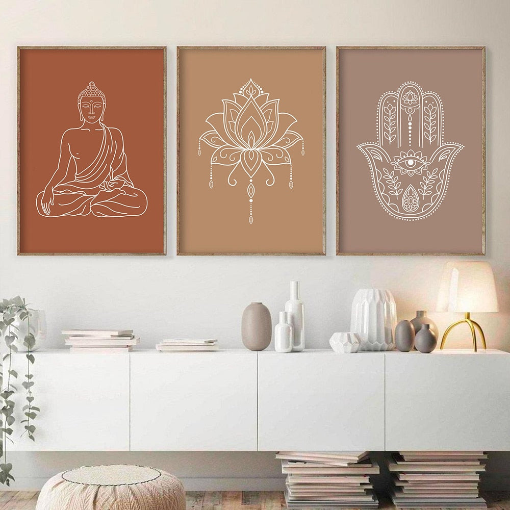 Mandala Buddha Lotus