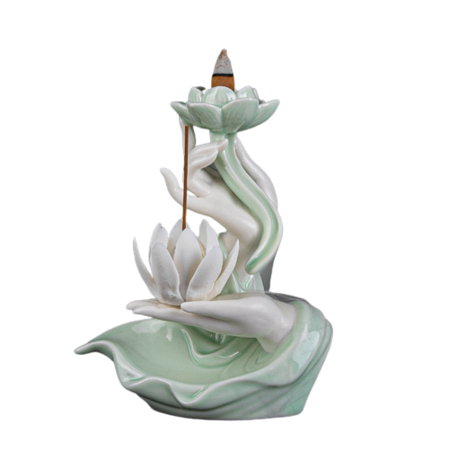 Celadon Backflow Incense Fountain