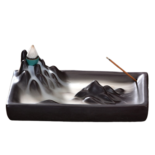 Mountain Backflow Incense Burner