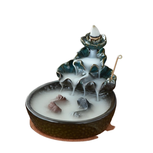 Fish Backflow Incense Burner