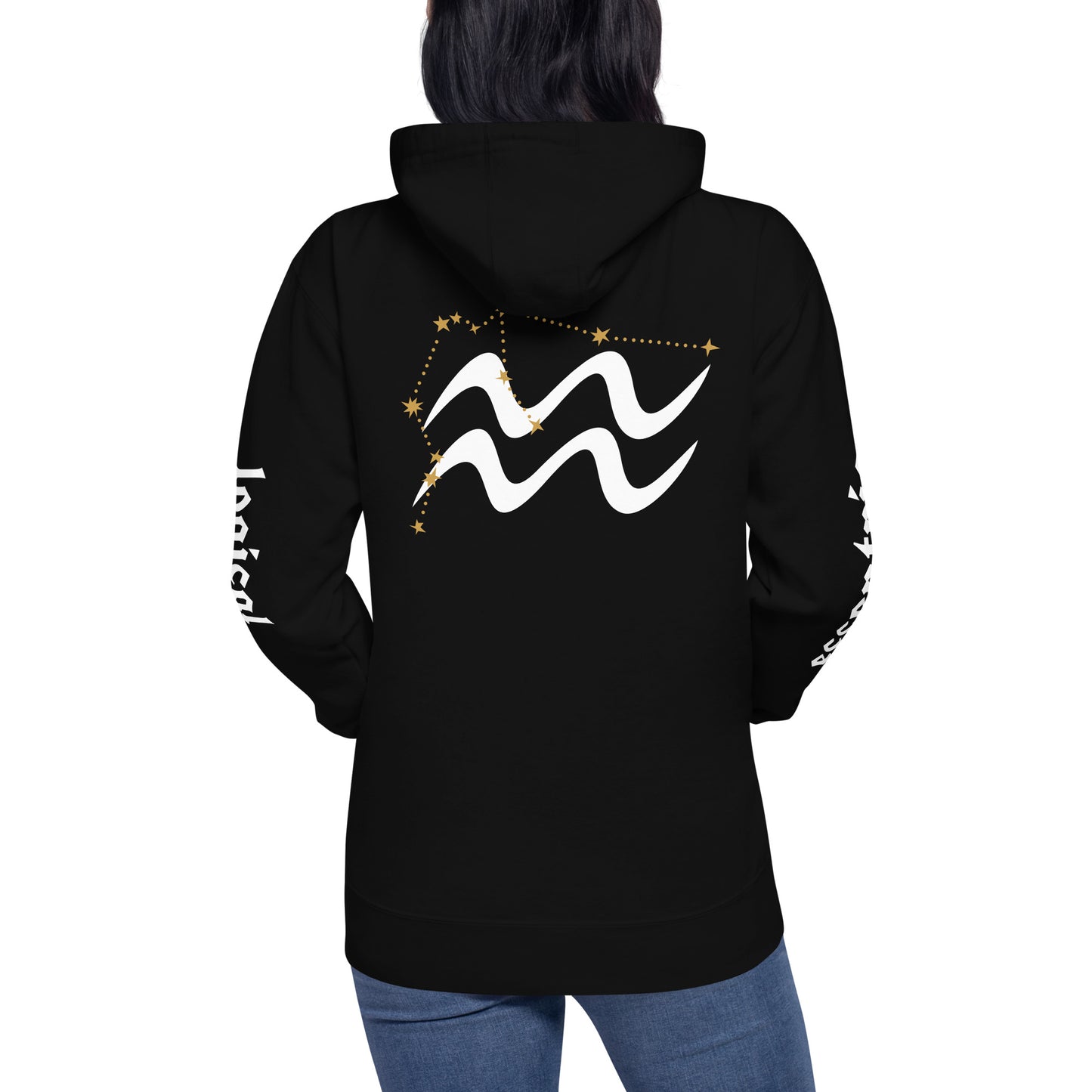 Aquarius Zodiac Hoodie - Logical and Eccentric