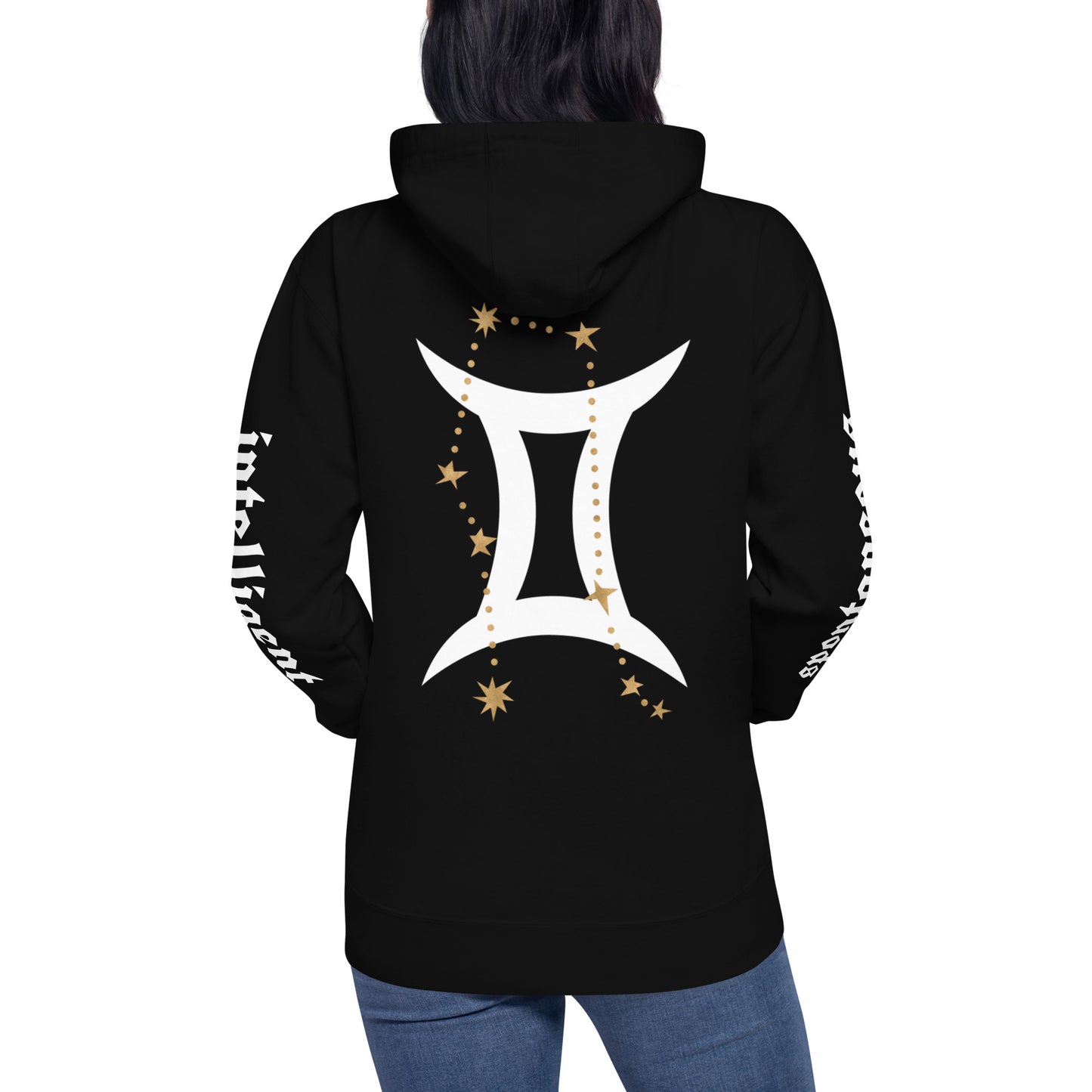 Gemini Zodiac Hoodie - Spontaneous and Intelligent